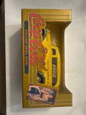 Coca-Cola 50th anniversary Chevy Truck Die Cast Metal Bank
