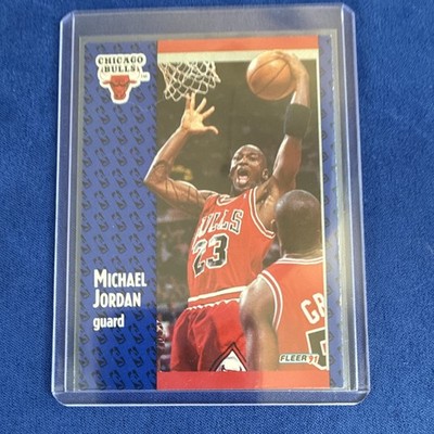 Fleer 1991 Fleer Michael Jordan Chicago Bulls #29 Base Set Basketball Card