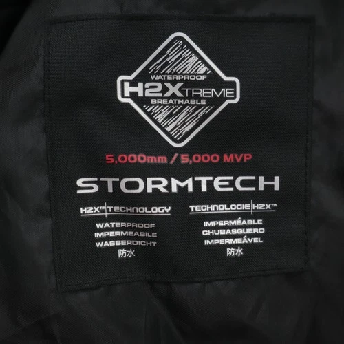 Acura Team Penske Stormtech Rain Jacket Mens XL Black Waterproof Removable Hood image 7