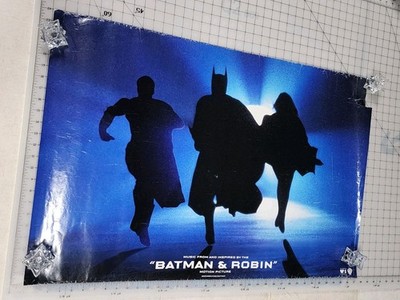 Poster 1997 Batman & Robin Batgirl  Promo not for sale original vintage rare