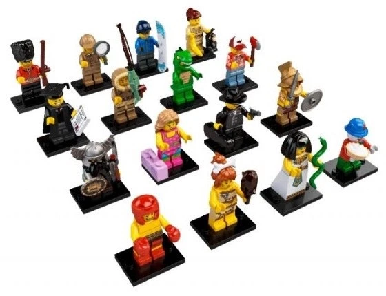 LEGO 8805 Minifigures Series 5 Complete Set of 16 Minifigs *RETIRED* - Image 3 of 3
