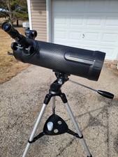 National Geographic Explorer 114PH 114mm Reflecting Telescope&Tripod,lenses,acc.