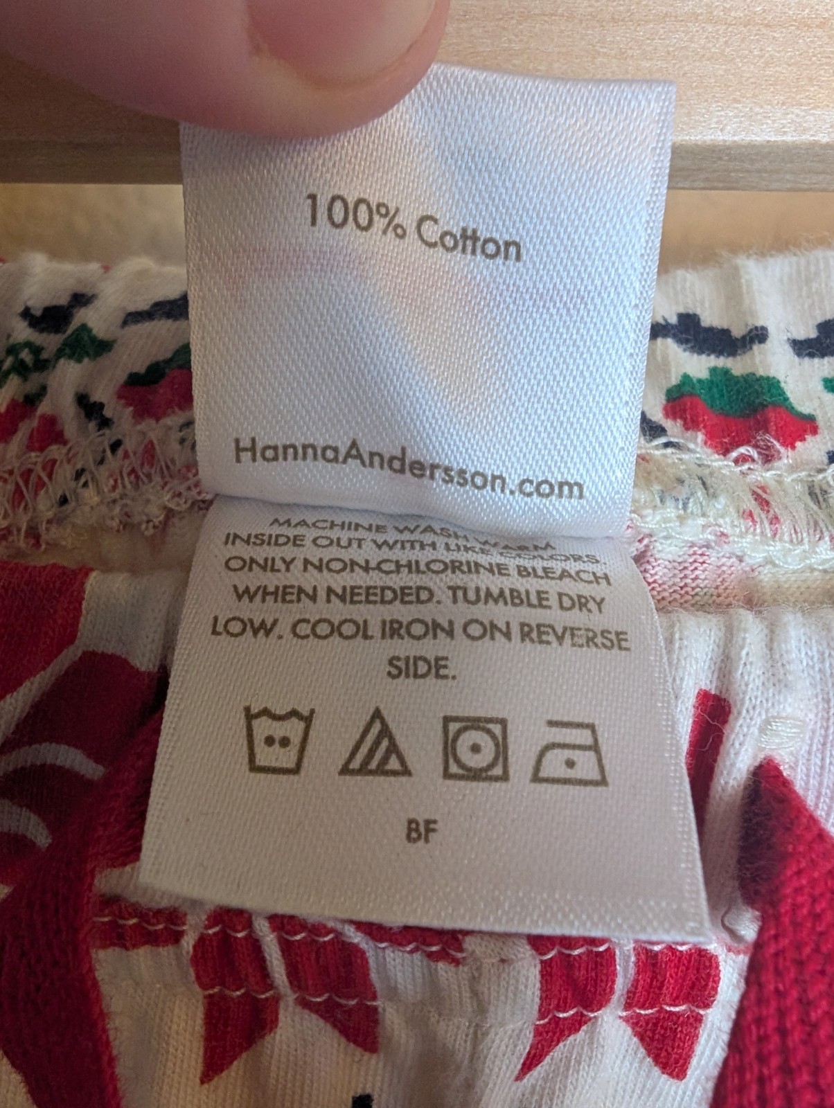 Hanna Andersson Adult Size XS Holiday Flannel Pajama Set Dear Deer Pattern-EUC