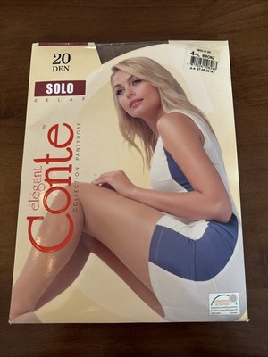 Conte Solo Relax 20 den Tights Bronz Colour Euro Size 4