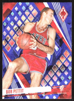 6527G 2023-24 Panini Phoenix #217 Bob Pettit Phoenix Blue Ice