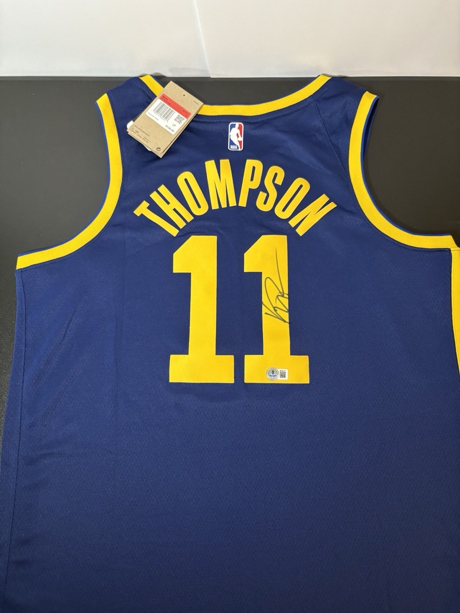 Klay Thompson Golden State Warriors Autographed Signed Jordan NBA