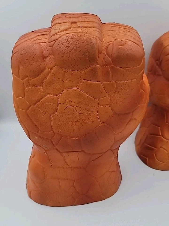 Marvel Fantastic Four Electronic Thing Hands 2004 puños de espuma sonidos funcionales Foto 4 de 4