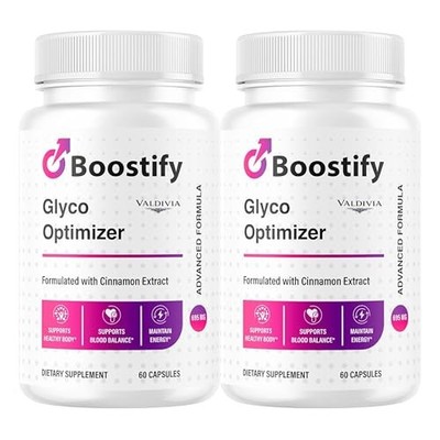 Boostify Blood Health Optimizer Supplement Capsules Circulation 2 Pack 120Ct