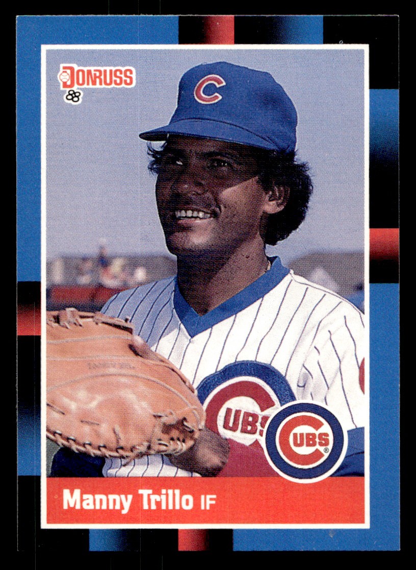 1988 Donruss - Manny Trillo Baseball card #516 Chicago Cubs Raw Trading Card