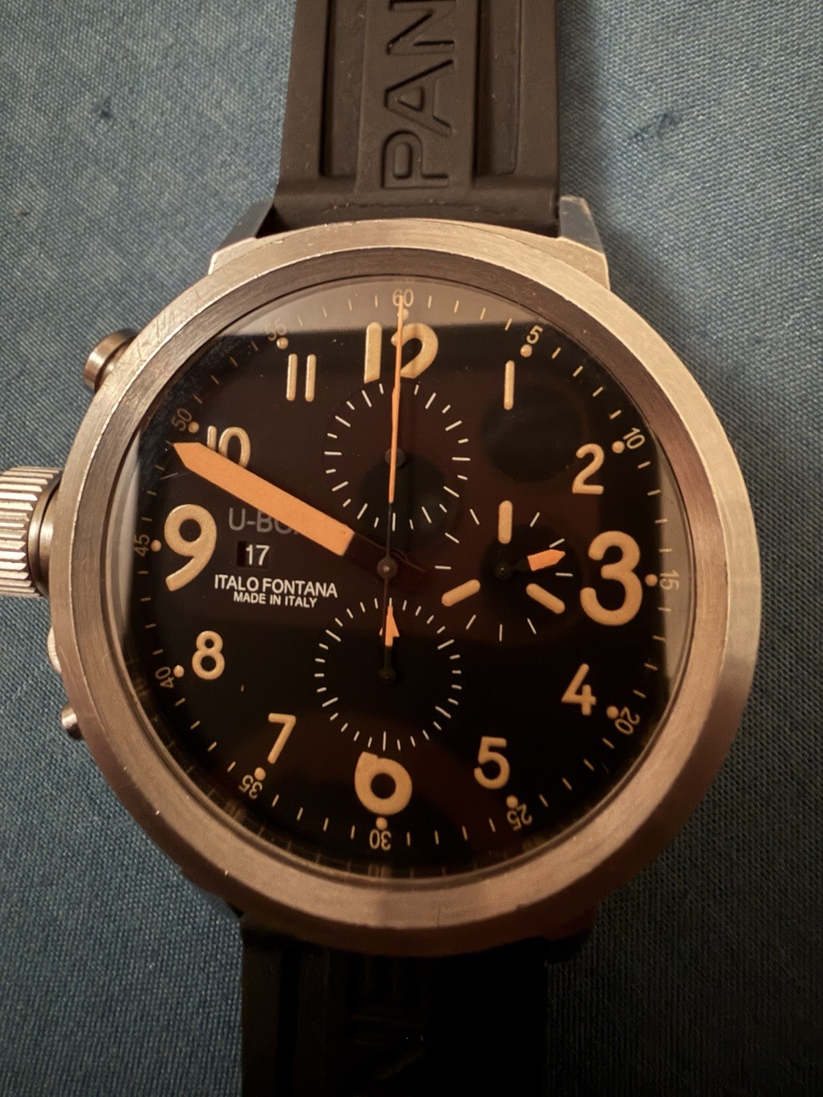 Authentic U-Boat Flightdeck 50mm Chronograph ETA … - image 6