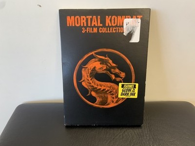 Mortal Kombat 3-Film Collection **SEALED** W/Limited Edition Glow Slip DVD