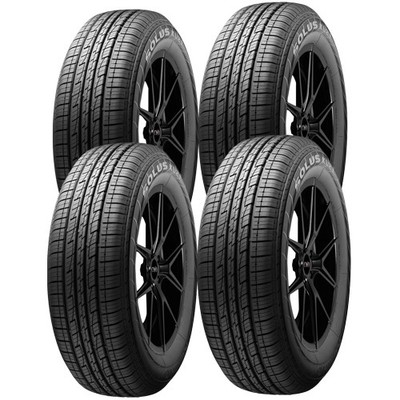 (QTY 4) 225/60R17 Kumho Eco Solus KL21 99H SL Black Wall Tires