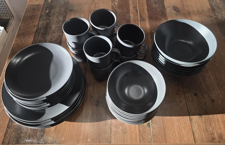 Ikea Geschirrset Grau