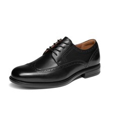 Men's Brogue Wingtip Oxford Dress Shoes Leather Formal Business Lace Up Shoes