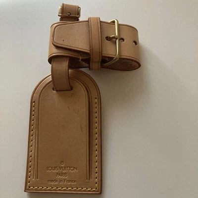 Louis Vuitton Étiquette Nom Valise De Voyage 9 x 5.2cm - Photo 1/4