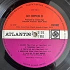 Led Zeppelin Led Zeppelin III 1970 UK 1st issue ptr grant label A5/B5, plays EX!