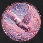 Eagle Coloured High Relief 1 oz .999 Fine Copper Coin