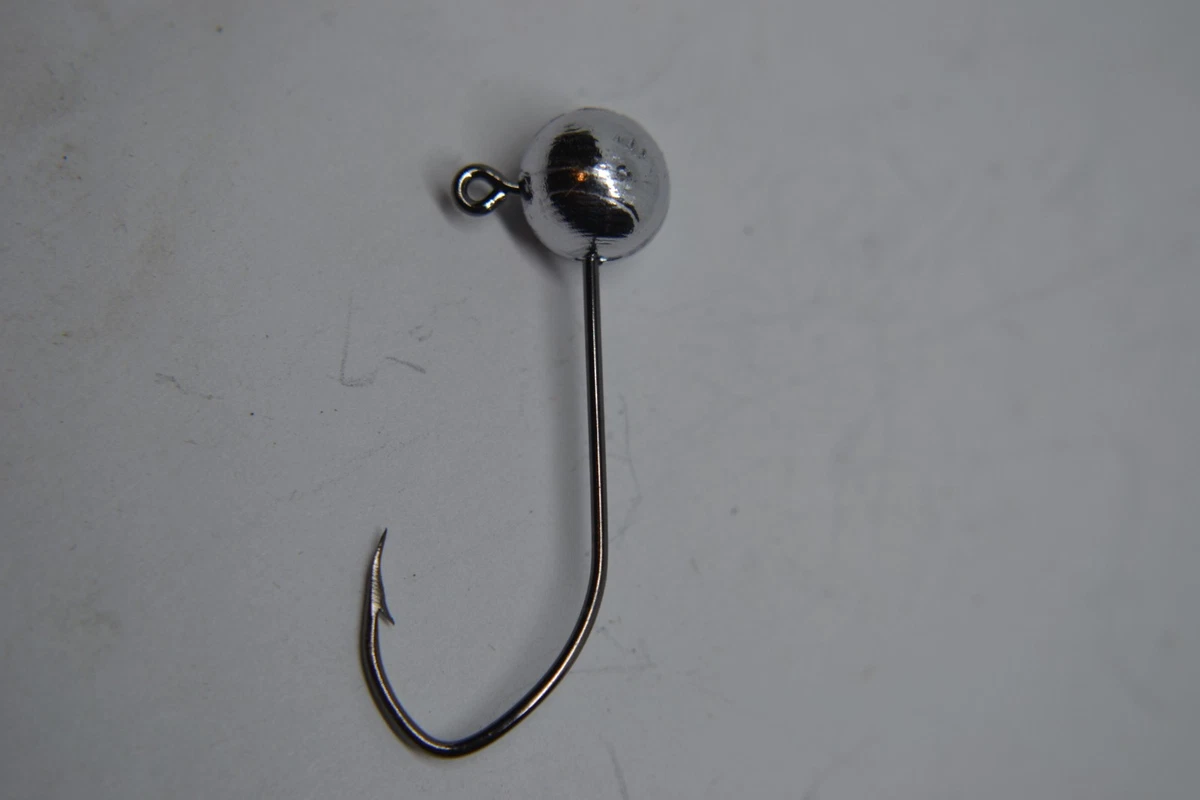 Testa Piombata Mustad Jigkopf Viola, Amo Doppio Resistente, Per Trota, Salmone E Occhio A Rullo