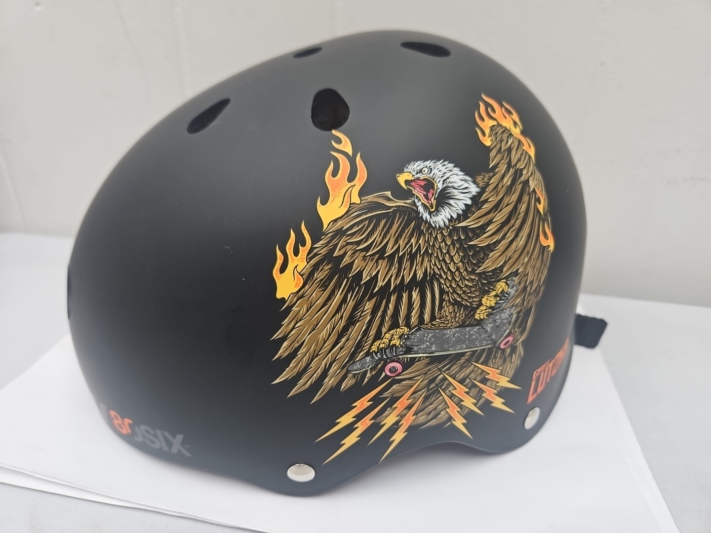 Ing Helmet, Black Matte Youth (a17)