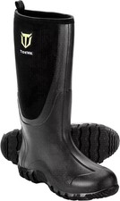 TIDEWE Rubber Boots for Men Multi-Season, Waterproof Rain Steel Shank - Size 9