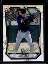 2026 Bowman Matt Klein Logo Pattern 1st Prospect #BP-146 Rockies