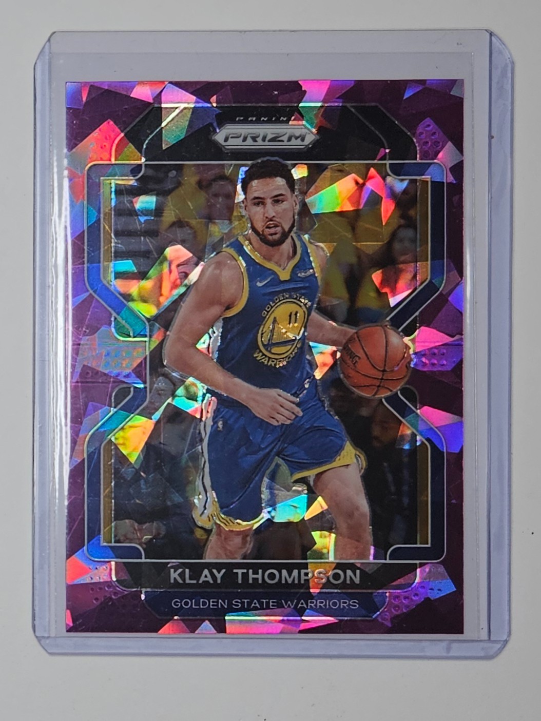 Klay Thompson 2021-22 Panini Prizm Purple Ice Prizm /149 #92 🟣