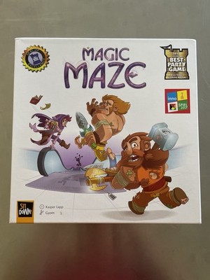 Magic Maze Board Game (Sit Down Games, 2022) CIB Clean VG RARE Megalpole