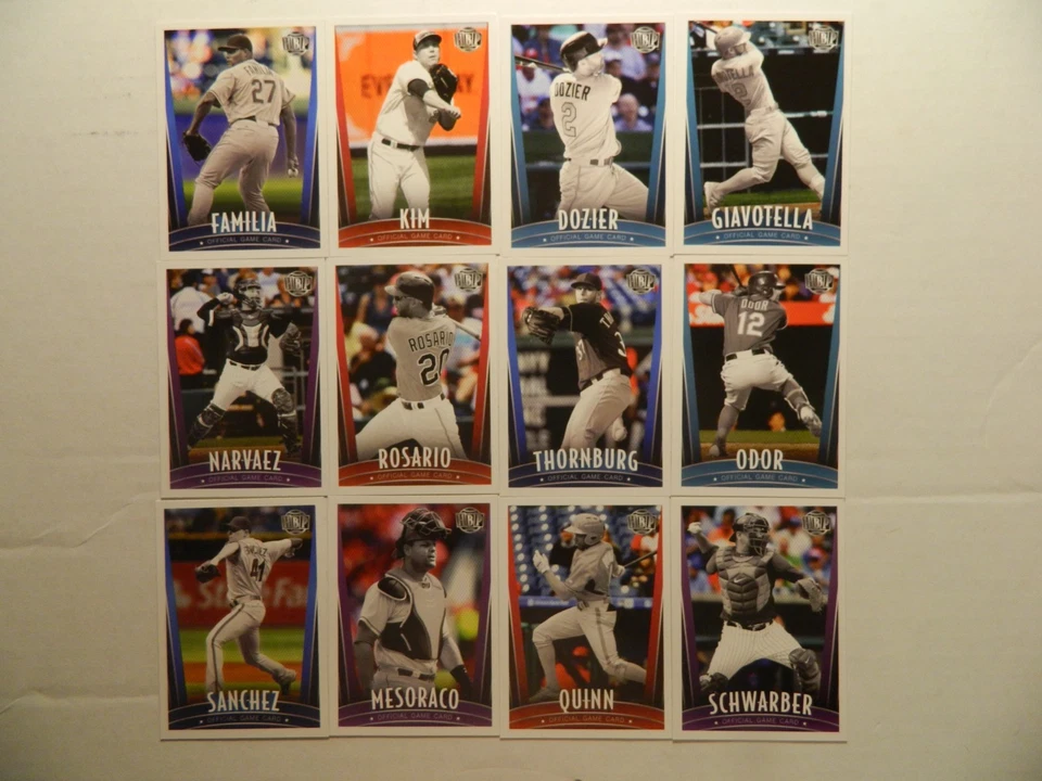 2017 Honus Bonus Fantasy Baseball Game Cards & Foil Parallels U Pick Finish Set - Image 2 of 3