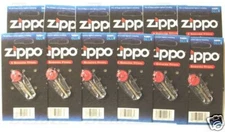 Zippo Genuine Replacement Flint 12 Pack ACCESSORIES NEW