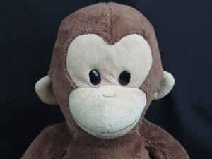 big curious george stuffed animal