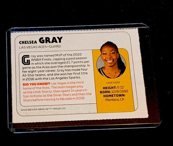 CHELSEA GRAY RARE SPORTS ILLUSTRATED FOR KIDS SI 2023 LAS VEGAS ACES WNBA NM+ - Image 2 of 2