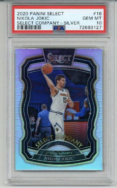 その他 NIKOLA JOKIC PANINI SELECT PSA T25040801 Nikola Jokic 2023-24 Panini Select Basketball Trading Card
