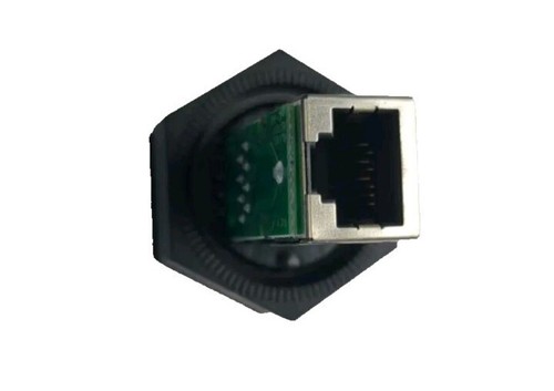 TE Connectivity Coupler Modular RJ45 Bulkhead . Circular Sealed - Picture 2 of 5