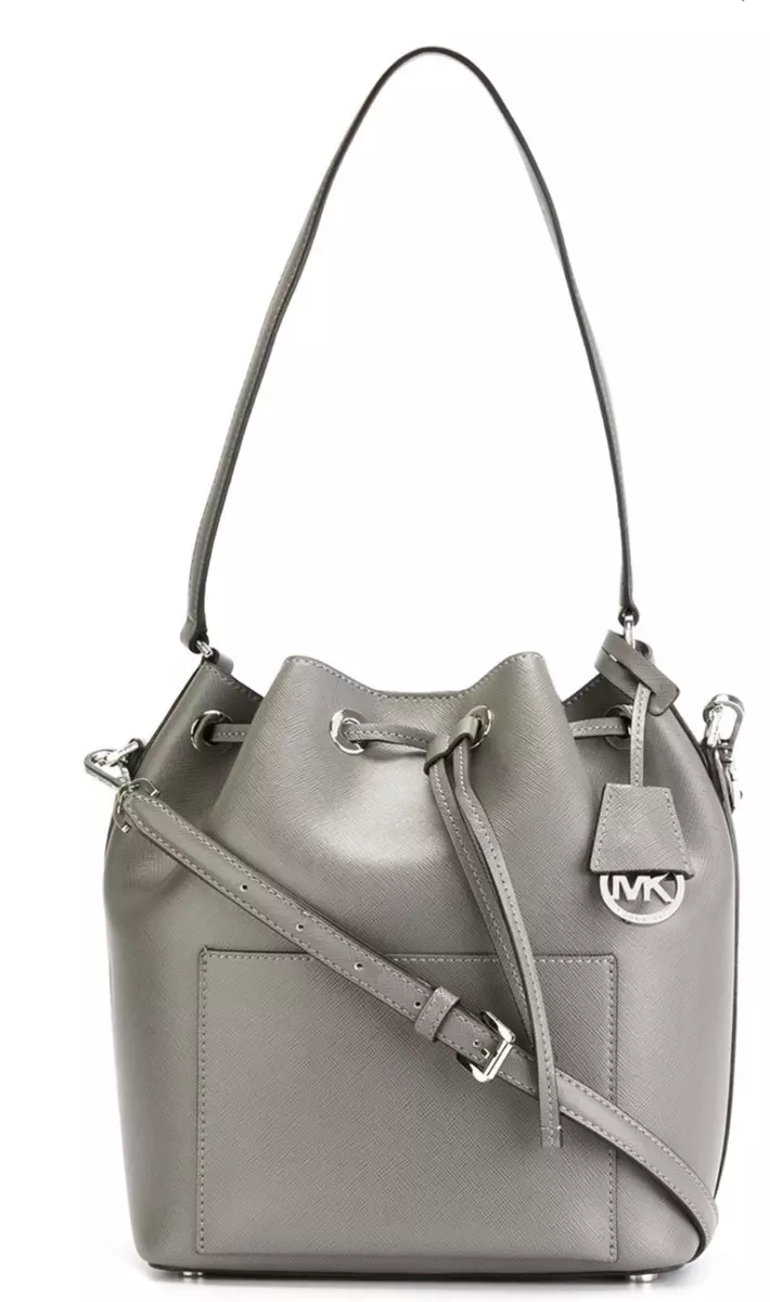 MICHAEL Michael Kors Greenwich Bucket Bag in Gray