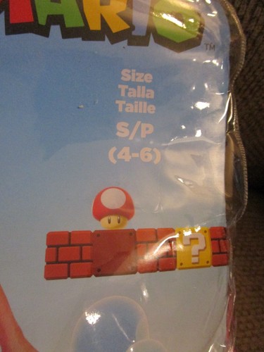 Prinzessin Pfirsich Deluxe Kostüm Erwachsene Größe S Small 4-6 Super Mario Halloween - Bild 2 von 4