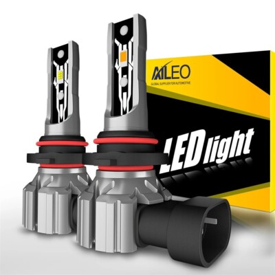 Glühbirnen H8/H9/H11 LED Canbus 12000LM 60W 6000K IP68 Beleuchtung 360° Weiß