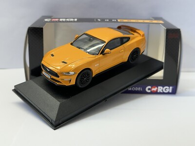 Ford Mustang GT Orange 2022 – Miniature Corgi Vanguards 1/43 – VANVA15502 – Métal