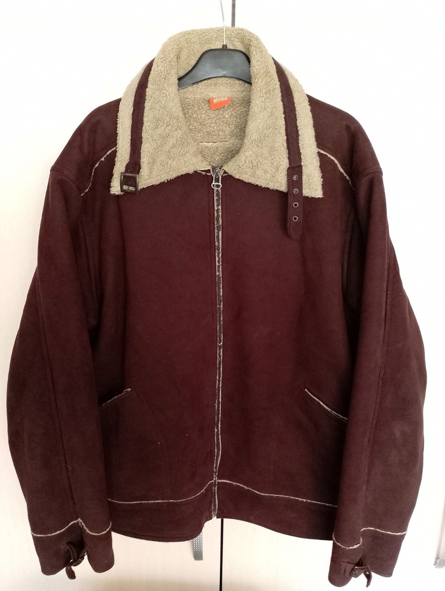 BOSS Hugo Boss Orange Label Dragon Vintage Shearling Jacket Type