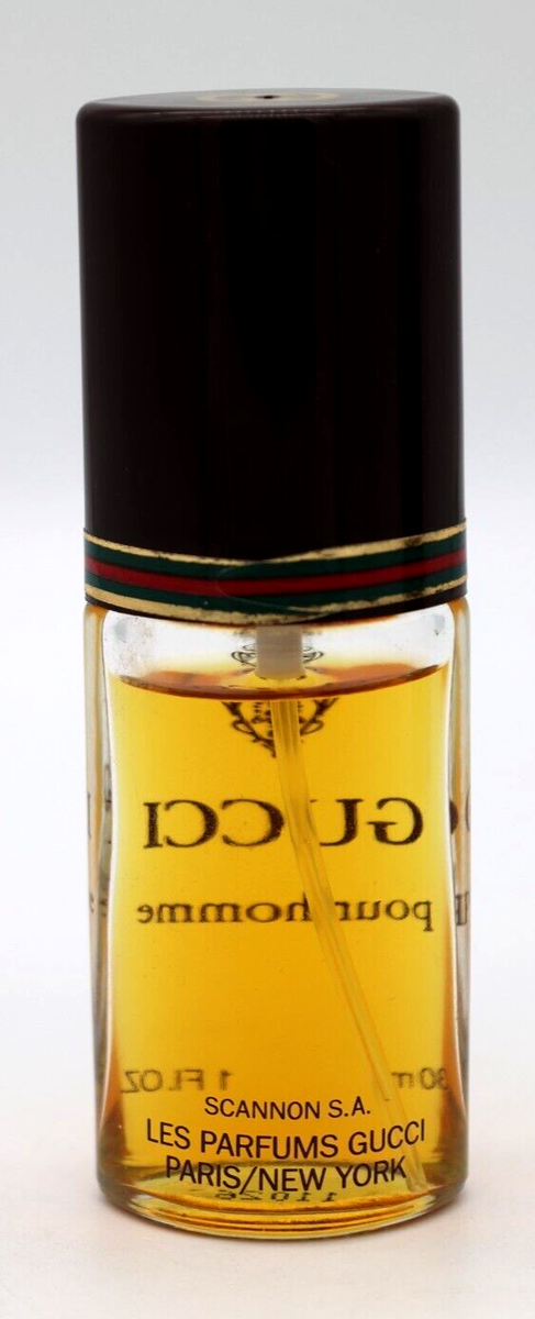 Vintage GUCCI POUR HOMME 30ml / 1 oz EDT Original Formula 1990s