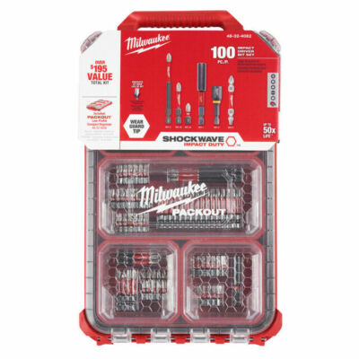 Milwaukee 48-32-4082 100PC Shockwave PACKOUT Kit