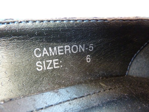 Zapatos de tacón súper cuña multicolor de la colección ""Cameron"" talla 6 - Imagen 5 de 7