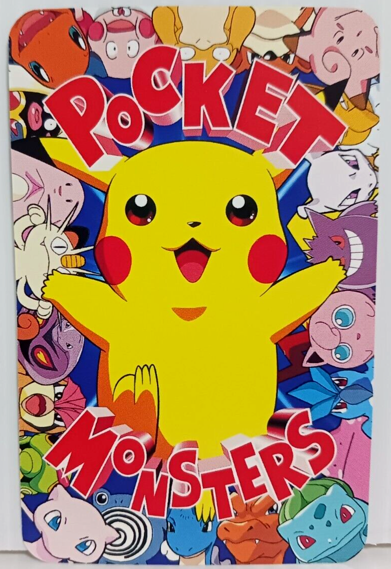 Jigglypuff Blue NM/M Pocket Monsters Japanese Vintage Rare Pokemon