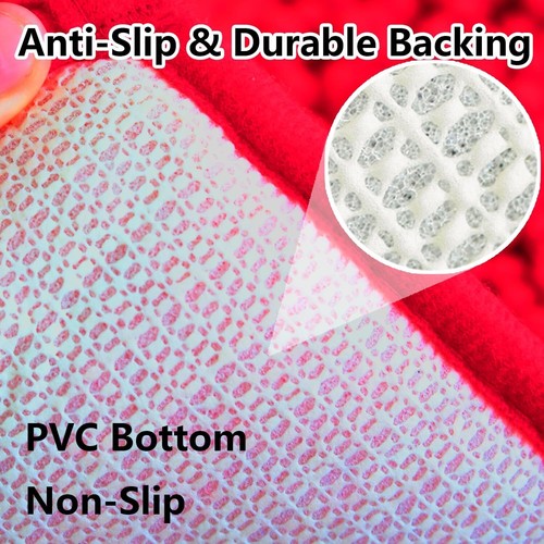 Chenille Bath Rug Set 2-Piece - Absorbent Non-Slip Mats Soft Bathroom Decor - 第 237/239 張圖片