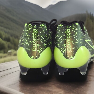 Nike Magista Opus FG ACC Sz 6 Mens 38.5 Soccer Cleats Citron Volt 