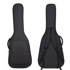 Soft Gig Case Backpack Padded Acoustic Guitar Bag Carrying Bags 40/41 in, Black
