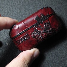 Handmade Genuine Leather Case for AZ100 - Wild West Cowboy Theme