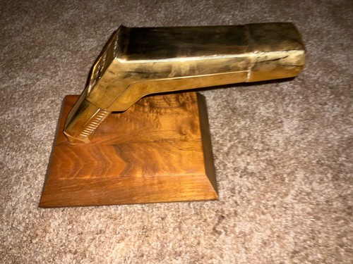 Vintage Snap-on Tools GOLD TIMING LIGHT DEALER SALES AWARD Rare Stand - Picture 9 of 9