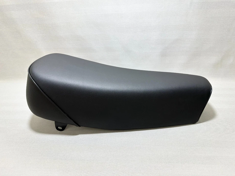 Honda CR125 1973 1974 1975 con bandeja metálica CR 125 asiento Elsinore CR125M nuevo negro. Foto 3 de 4