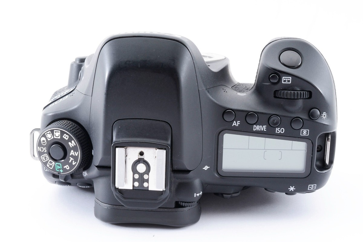 Canon EOS 80D DSLR Camera 24.2MP Black Body w/ strap from Japan [N