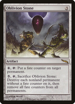 Oblivion Stone MRD HP MTG